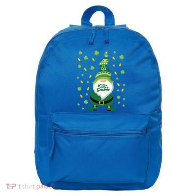 Funny Silly Gnome Family Matching St Patrick Gift Pajama Gift 16 in Basic Backpack