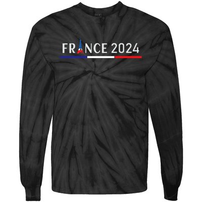 France Summer Games 2024 In Its Capital Paris Tie-Dye Long Sleeve Shirt