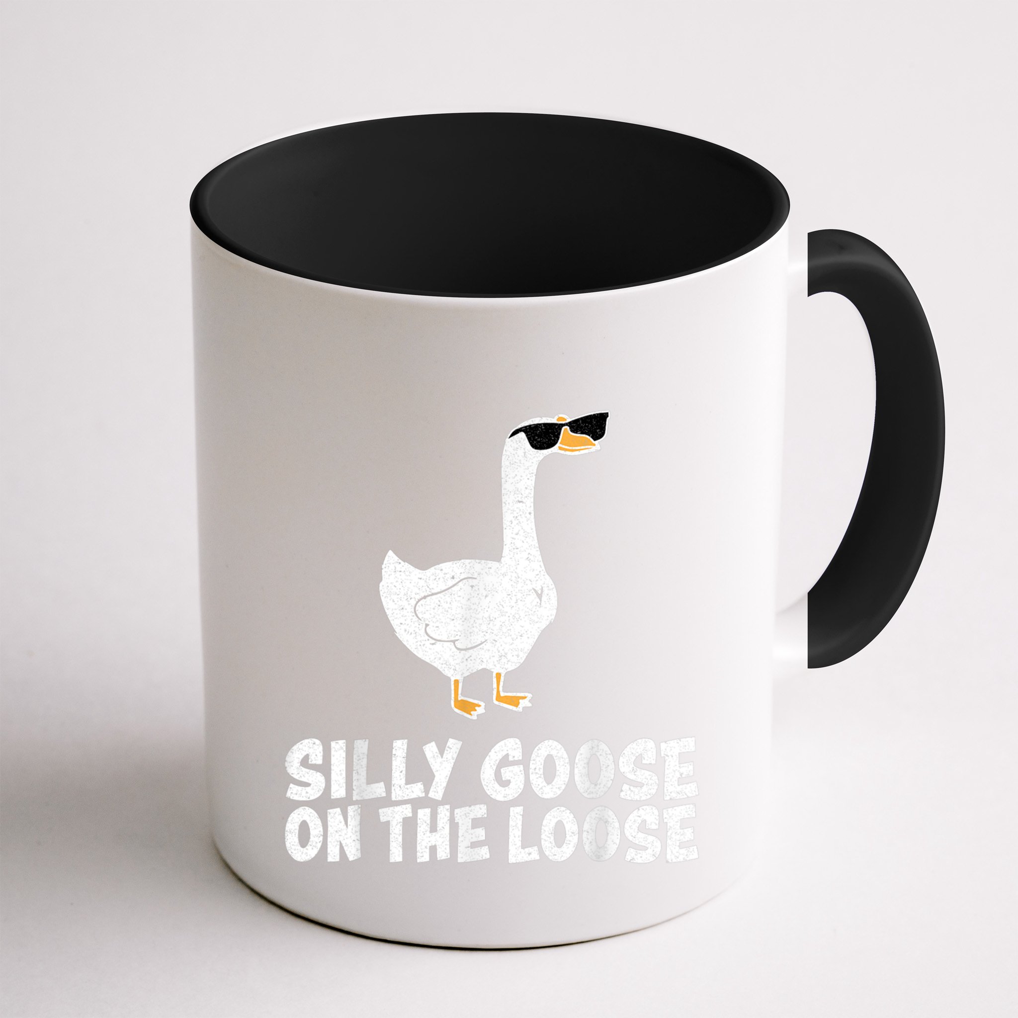 Funny Silly Goose On The Loose Mug