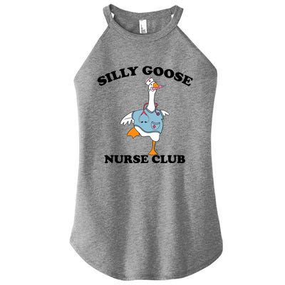 Funny Silly Goose Nurse Club School Nurse Student Graduation Women’s Perfect Tri Rocker Tank