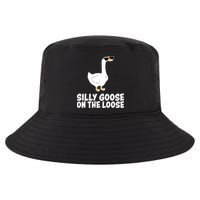 Funny Silly Goose On The Loose Cool Comfort Performance Bucket Hat