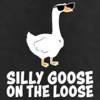 Funny Silly Goose On The Loose Cool Comfort Performance Bucket Hat