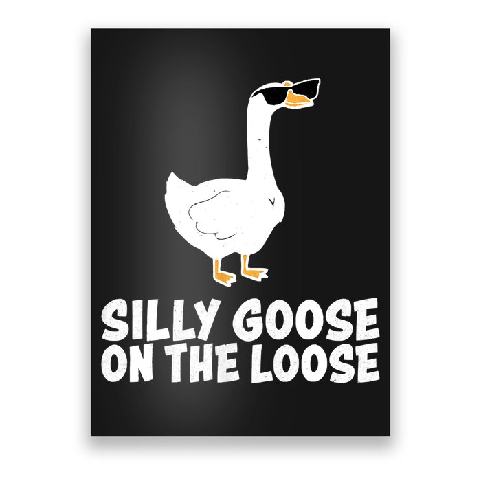 Funny Silly Goose On The Loose Poster