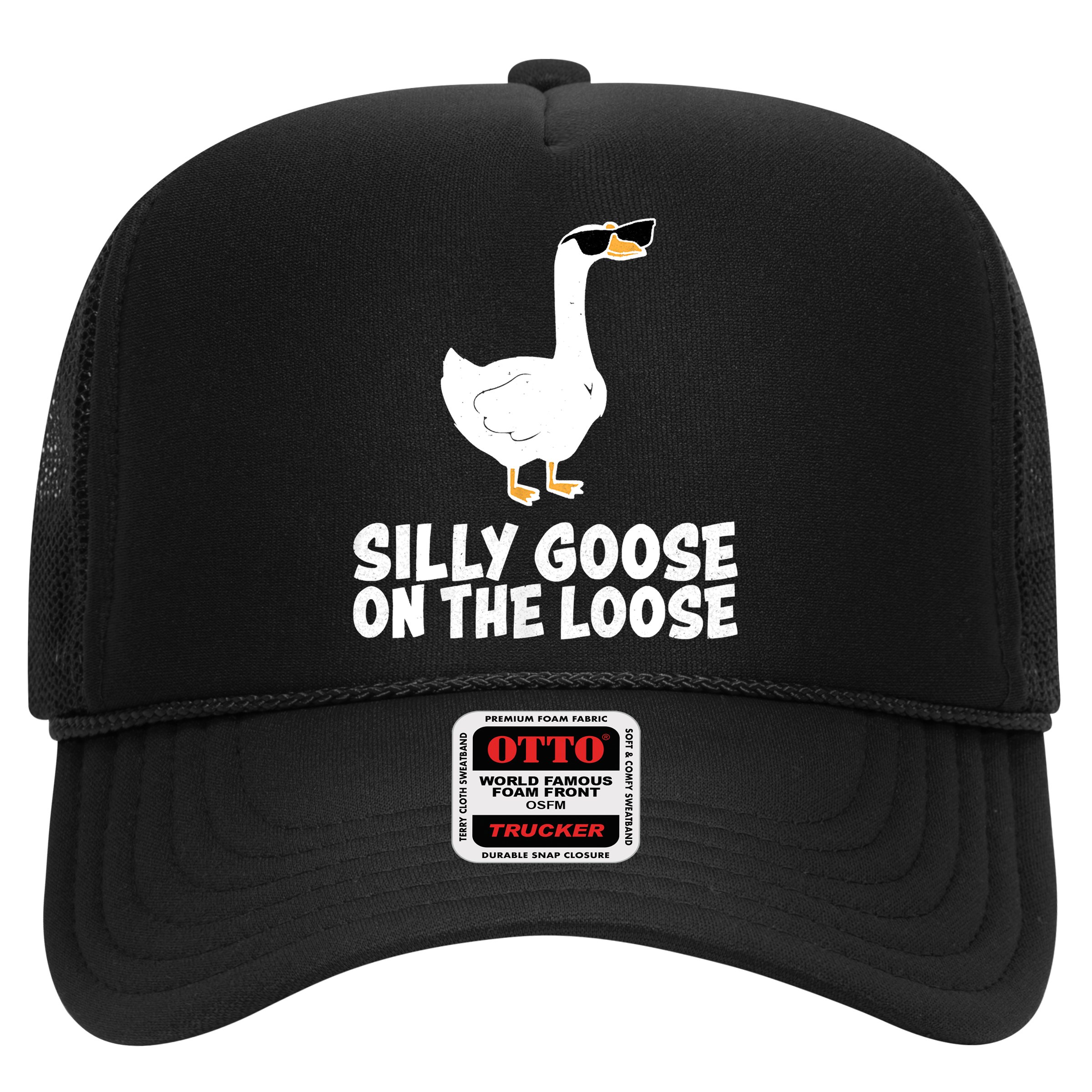 Funny Silly Goose On The Loose Hat