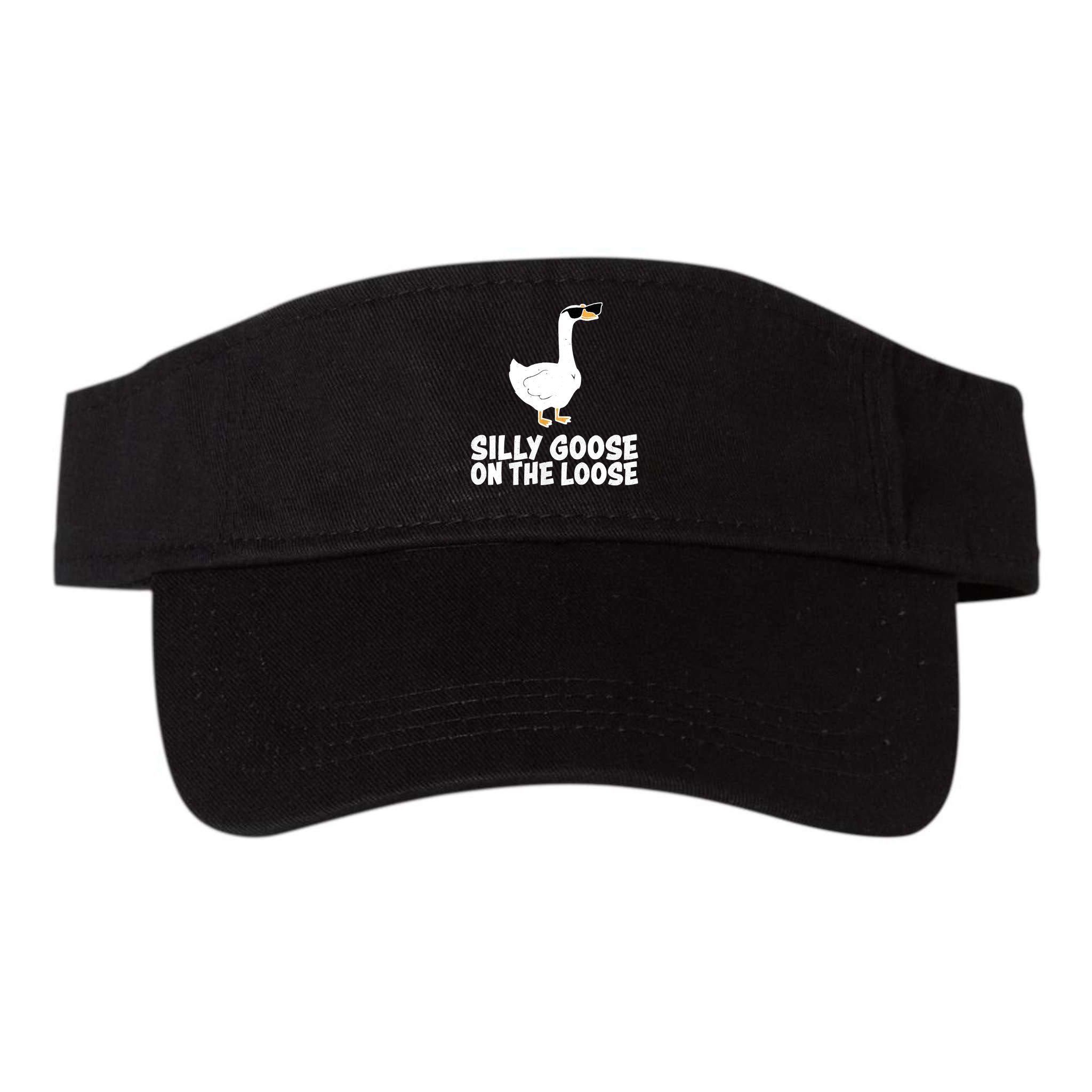 Funny Silly Goose On The Loose Visor