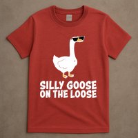 Funny Silly Goose On The Loose T-Shirt