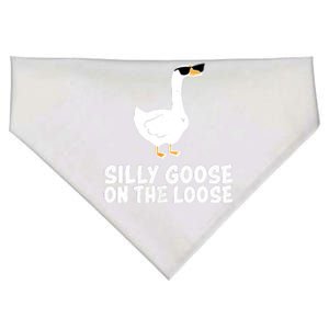 Funny Silly Goose On The Loose USA-Made Doggie Bandana