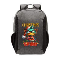 Funny Sarcastic Grumpy Duck Christmas Spirit Vector Backpack