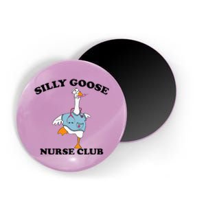 Funny Silly Goose Nurse Club School Nurse Student Graduation Magnet