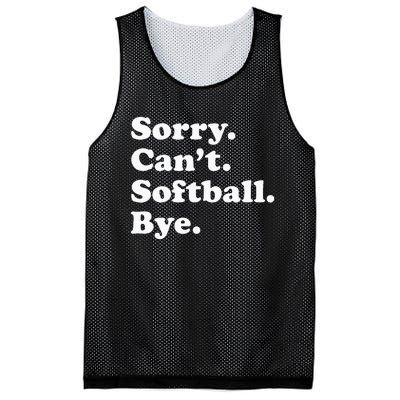 Funny Softball Gift For Men Women Mesh Reversible Basketball Jersey Tank