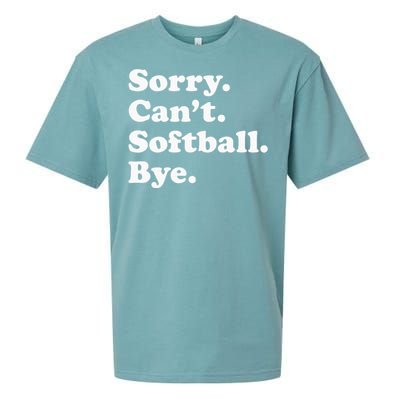 Funny Softball Gift For Men Women Sueded Cloud Jersey T-Shirt