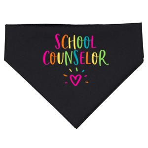 Funny School Guidance Counselor Appreciation USA-Made Doggie Bandana