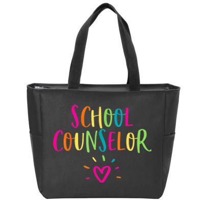 Funny School Guidance Counselor Appreciation Zip Tote Bag