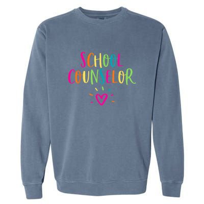 Funny School Guidance Counselor Appreciation Garment-Dyed Sweatshirt