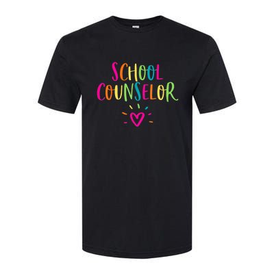 Funny School Guidance Counselor Appreciation Softstyle CVC T-Shirt