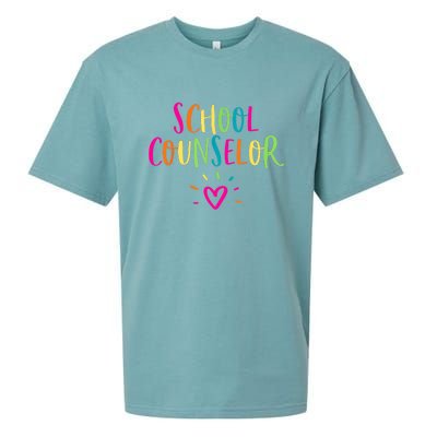 Funny School Guidance Counselor Appreciation Sueded Cloud Jersey T-Shirt