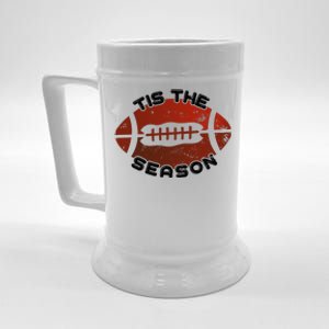 Football Season Graphic Beer Stein