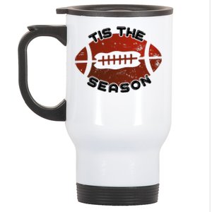 Football Season Graphic Stainless Steel Travel Mug