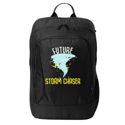 Future Storm Gift For Chaser Meteorologist City Backpack