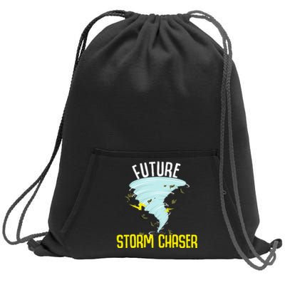 Future Storm Gift For Chaser Meteorologist Sweatshirt Cinch Pack Bag