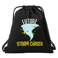 Future Storm Gift For Chaser Meteorologist Drawstring Bag