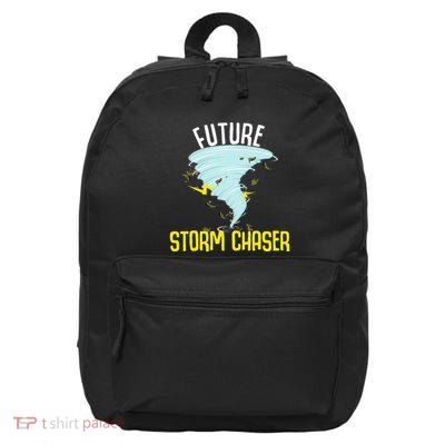 Future Storm Gift For Chaser Meteorologist 16 in Basic Backpack