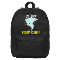 Future Storm Gift For Chaser Meteorologist 16 in Basic Backpack