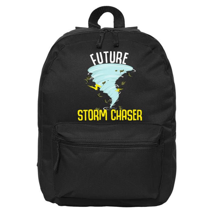 Future Storm Gift For Chaser Meteorologist 16 in Basic Backpack