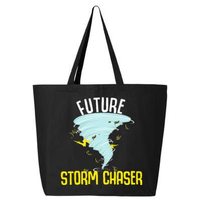 Future Storm Gift For Chaser Meteorologist 25L Jumbo Tote