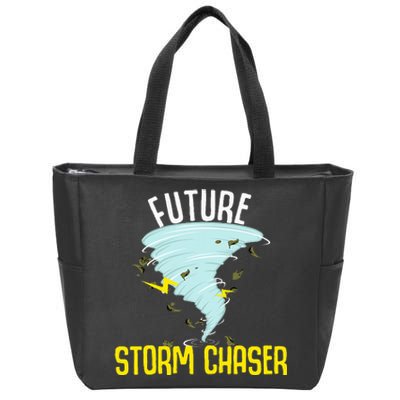 Future Storm Gift For Chaser Meteorologist Zip Tote Bag