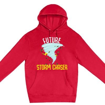 Future Storm Gift For Chaser Meteorologist Premium Pullover Hoodie