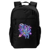 Funny Space Galaxy Astronaut Trex Dinosuar Backpack
