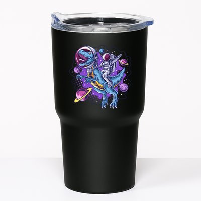Funny Space Galaxy Astronaut Trex Dinosuar Tumbler