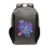 Funny Space Galaxy Astronaut Trex Dinosuar Vector Backpack