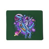 Funny Space Galaxy Astronaut Trex Dinosuar Mousepad
