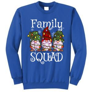 Family Squad Gnomies Christmas Gnome Family Matching Pjs Gift Sweatshirt