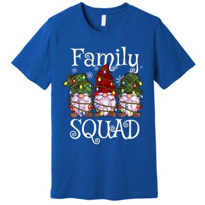 Family Squad Gnomies Christmas Gnome Family Matching Pjs Gift Premium T-Shirt