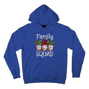 Family Squad Gnomies Christmas Gnome Family Matching Pjs Gift Tall Hoodie