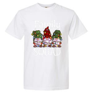 Family Squad Gnomies Christmas Gnome Family Matching Pjs Gift Garment-Dyed Heavyweight T-Shirt