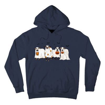 Funny S.H.E.E.P Ghost Cows Halloween Cute Tall Hoodie