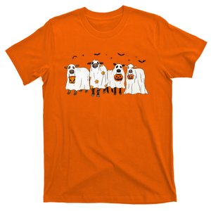 Funny S.H.E.E.P Ghost Cows Halloween Cute T-Shirt