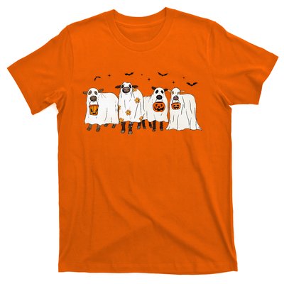 Funny S.H.E.E.P Ghost Cows Halloween Cute T-Shirt