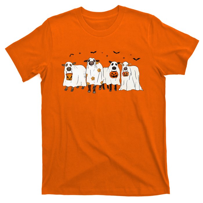 Funny S.H.E.E.P Ghost Cows Halloween Cute T-Shirt