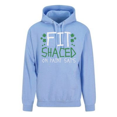 Fit Shaced Gift St Patricks Day Weed Marijuana Stoner Gift Unisex Surf Hoodie