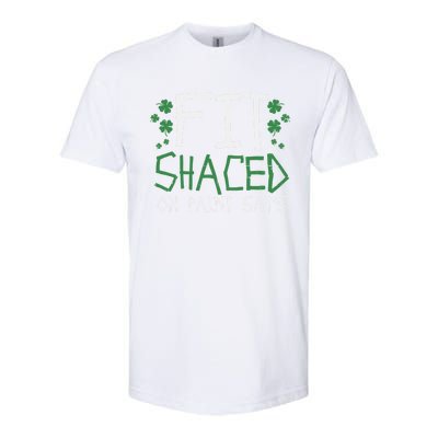 Fit Shaced Gift St Patricks Day Weed Marijuana Stoner Gift Softstyle CVC T-Shirt