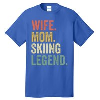 Funny Ski Great Gift Funny Gift Mom Vintage Skiing Great Gift Tall T-Shirt