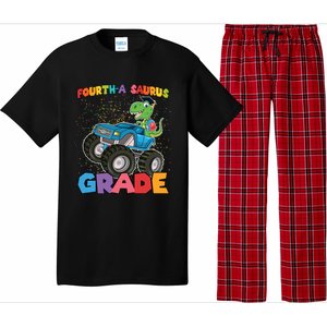 FourthA Saurus Grade 4Th Grade Gift Pajama Set