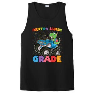 FourthA Saurus Grade 4Th Grade Gift PosiCharge Competitor Tank