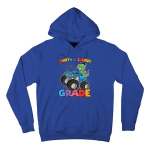 FourthA Saurus Grade 4Th Grade Gift Hoodie