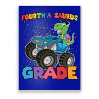 FourthA Saurus Grade 4Th Grade Gift Poster